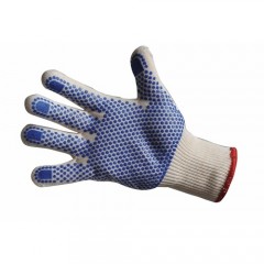 Blue/White Tiger Paw Industrial Gloves