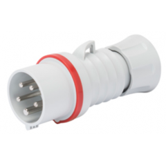 GW60009H - Gewiss 415v 16A 5 Pin Trailing Plug