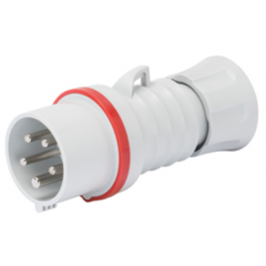 GW60020H - Gewiss 415v 32A 5 Pin Trailing Plug