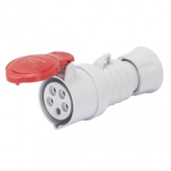 GW62020H - Gewiss 415v 32A 5 Pin Trailing Socket GW62020H - Gewiss 415v 32A 5 Pin Trailing Socket