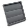 6 inch 150mm external grill gravity grey