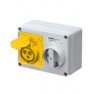 GW66001 - Gewiss 110v 16A 3 Pin Surface Mount Switched Socket GW66001 - Gewiss 110v 16A 3 Pin Surface Mount Switched Socket