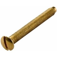 M3.5 X 50mm BRASS SOCKET BOX SCREW PACK OF 10