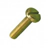 M 4 BRASS PAN HEAD 12mm PACK OF 100