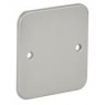 Metal Clad Blank Plate - 1 Gang Metal Clad Blank Plate - 1 Gang