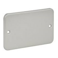 CL061 - Metal Clad Blank Plate - 2 Gang CL061 - Metal Clad Blank Plate - 2 Gang