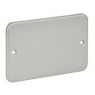 Metal Clad Blank Plate - 2 Gang Metal Clad Blank Plate - 2 Gang