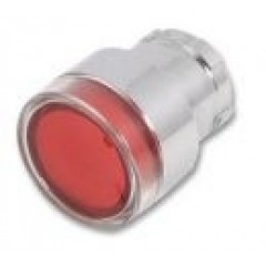 Illuminated Push Button Head - Red