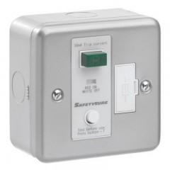 RCDSPURM - Metal Clad RCD Fused Spur RCDSPURM - Metal Clad RCD Fused Spur