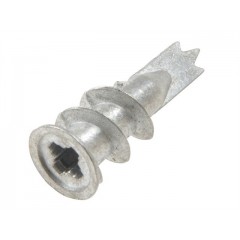 Self Drilling Plaster Board Fixings - Metal - Pack of 10