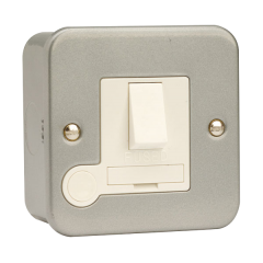 CL051 - Metal Clad Fused Spur - Switched With Flex Outlet CL051 - Metal Clad Fused Spur - Switched With Flex Outlet