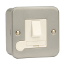 Metal Clad Fused Spur - Switched With Flex Outlet