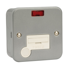 CL053 - Metal Clad Fused Spur - Unswitched With Neon CL053 - Metal Clad Fused Spur - Unswitched With Neon