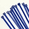Tie Wrap 200mm x 4.8 - Blue (Pack of 100)