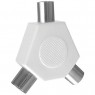 TV Coax Y Splitter