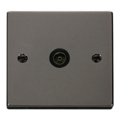 VPBN065BK - Click Deco Black Nickel TV Point Black insert VPBN065BK - Click Deco Black Nickel TV Point Black insert