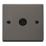 VPBN065BK - Click Deco Black Nickel TV Point Black insert VPBN065BK - Click Deco Black Nickel TV Point Black insert