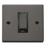 VPBN501BK - Click Deco Black Nickel 45Amp DP Cooker Switch 1 Gang + Neon VPBN501BK - Click Deco Black Nickel 45Amp DP Cooker Switch 1 Gang + Neon