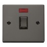VPBN723BK - Click Deco Black Nickel 20Amp DP Switch Black Insert + Neon VPBN723BK - Click Deco Black Nickel 20Amp DP Switch Black Insert + Neon