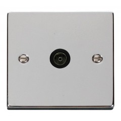 VPCH065BK - Click Deco Chrome TV Point Black insert VPCH065BK - Click Deco Chrome TV Point Black insert