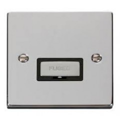 VPCH750BK - Click Deco Chrome Fused Spur Black Insert VPCH750BK - Click Deco Chrome Fused Spur Black Insert