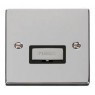 VPCH750BK - Click Deco Chrome Fused Spur Black Insert VPCH750BK - Click Deco Chrome Fused Spur Black Insert