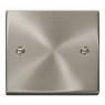 VPSC060 - Click Deco Satin Chrome 1 Gang Blank Plate VPSC060 - Click Deco Satin Chrome 1 Gang Blank Plate