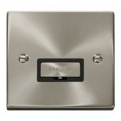 VPSC750BK - Click Deco Satin Chrome Fused Spur Black Insert VPSC750BK - Click Deco Satin Chrome Fused Spur Black Insert